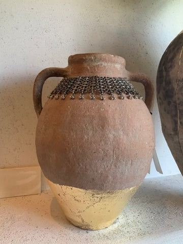 Sacred Relics Collection Vintage Turkish Vessel with Sacred Band Base SR.05